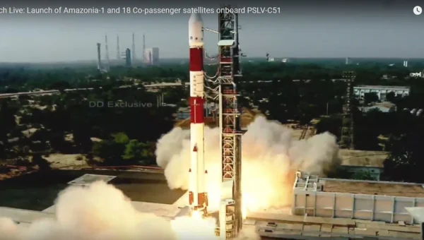 ISRO launches PSLV-C51 carrying Brazil’s Amazonia-1 and 18 other satellites