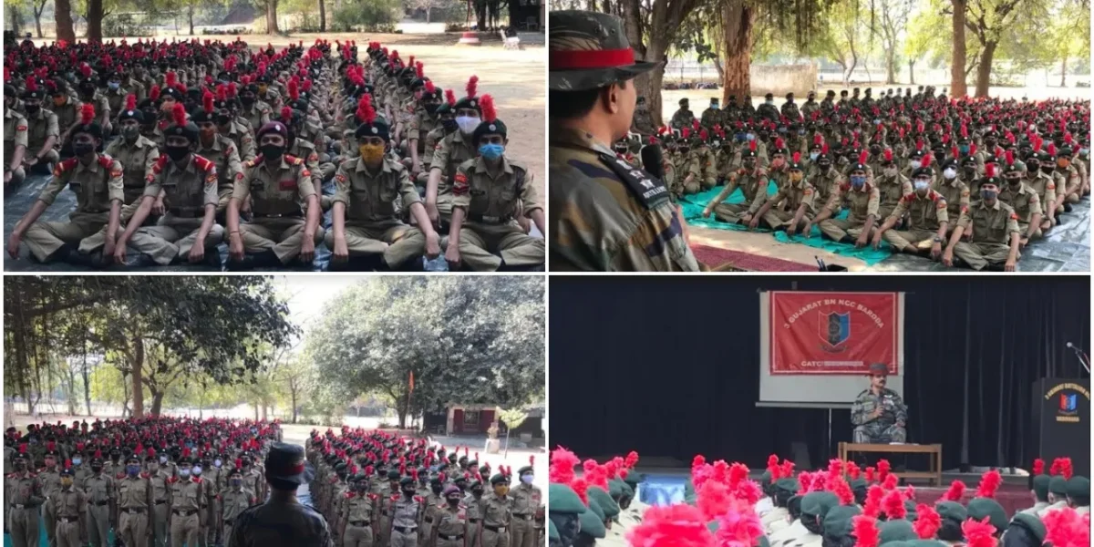 CATC 1 camp concluded at 3 battalion NCC in Vadodara