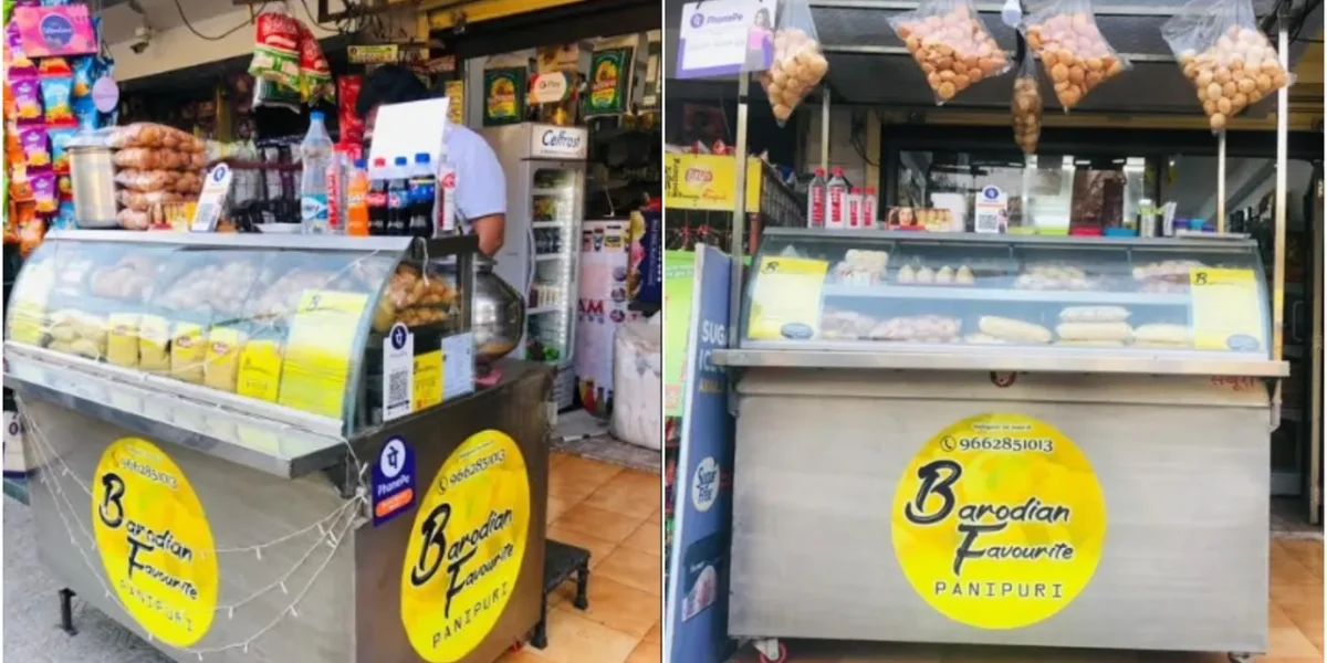Panipuri seller in Vadodara offers free panipuri to voters