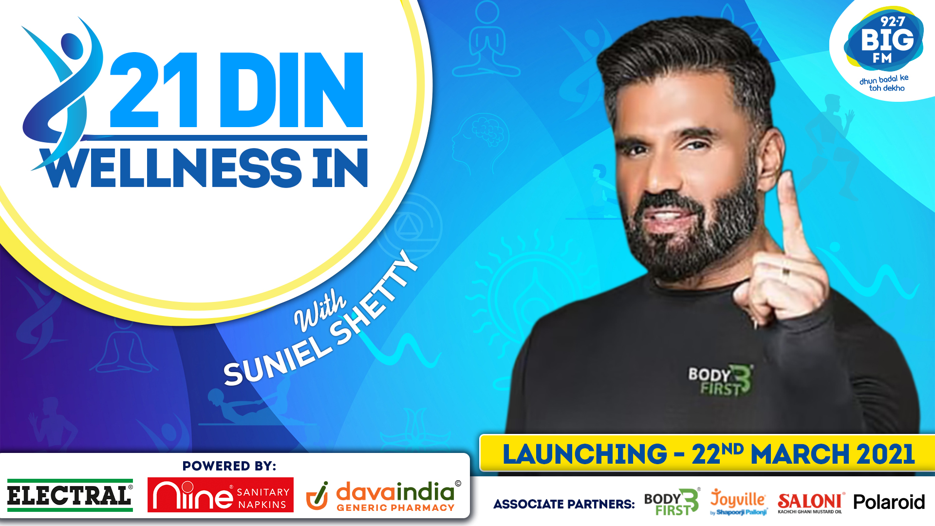 BIG FM launches new show 21 Din Wellness In with Suniel Shetty
