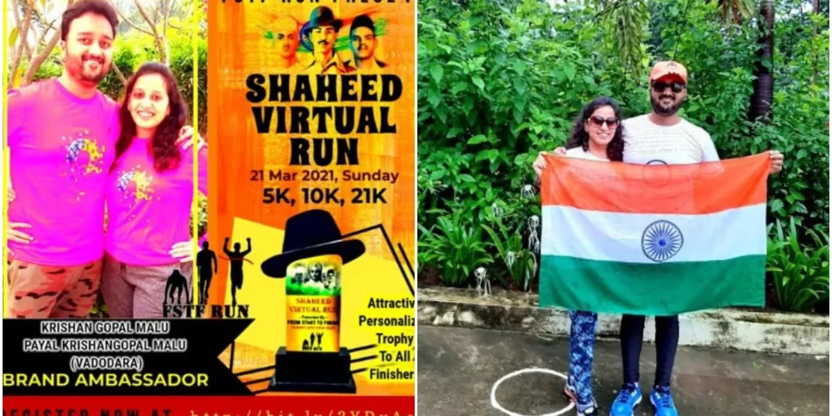 Shaheed Virtual Run in Vadodara to honor martyrs of motherland