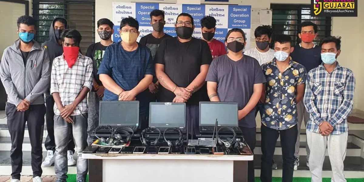 Vadodara SOG busted international racket of cheating people living in America