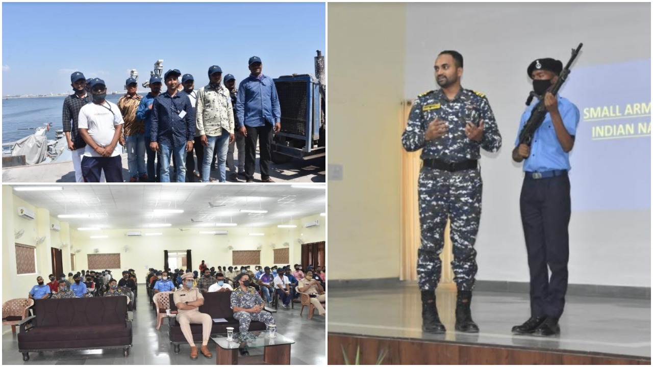 Indian Naval ship Sardar Patel Porbandar conducts maiden coastal security workshop