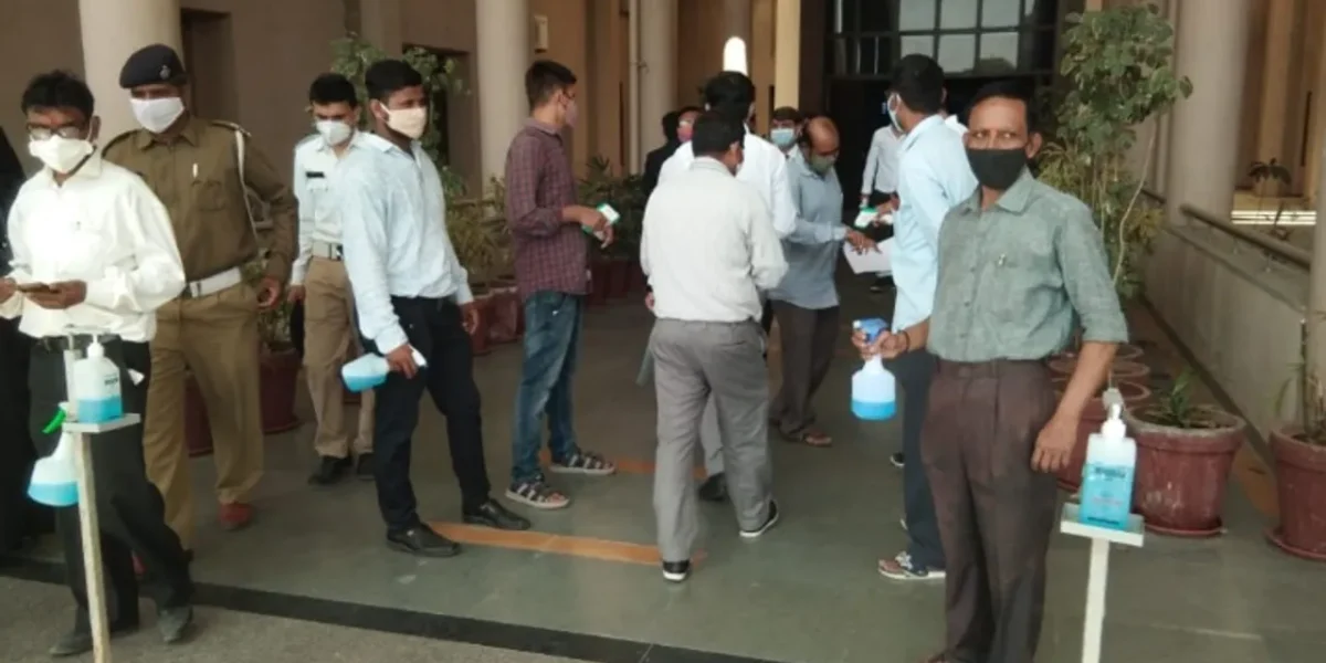 Physical court proceedings started in Vadodara from Monday