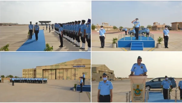 Air Marshal SK Ghotia visited Air force station Phalodi