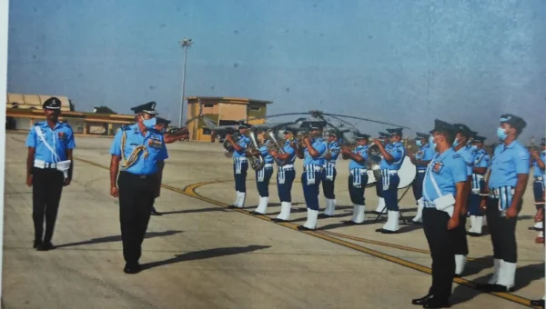 Air Marshal SK Ghotia Air Officer Commanding-in-Chief, SWAC visited Air Force Station Naliya