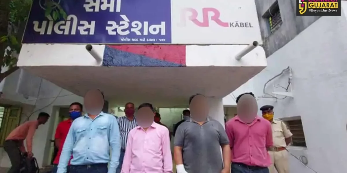 Vadodara police arrested four bogus journalists for demanding ransom from spa manager