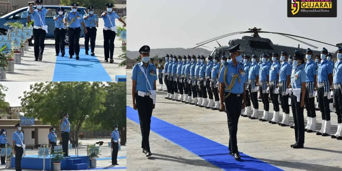 Air Marshal SK Ghotia visit Bhuj Air Force station