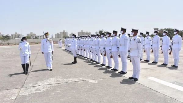 Vice Admiral R Hari Kumar visited Gujarat Naval Area