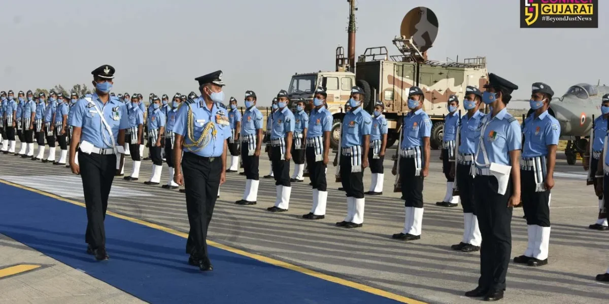 Air Marshal SK Ghotia visited Air Force Station Uttarlai in Rajasthan