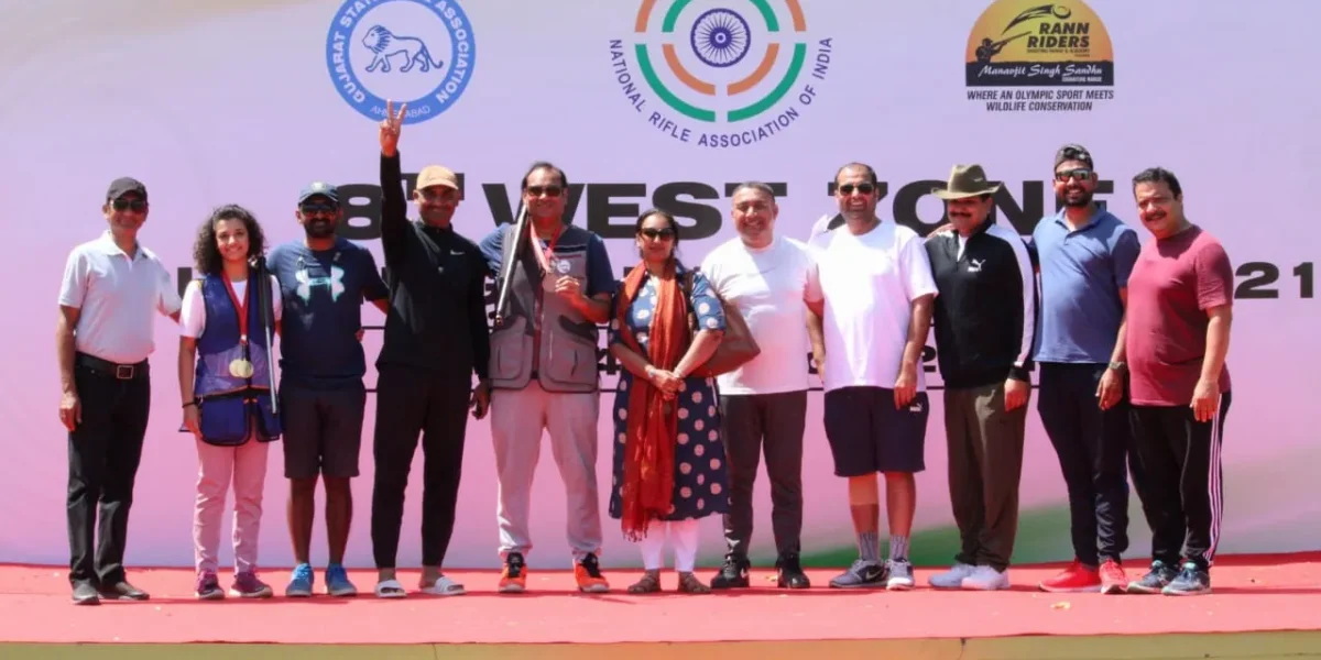 Shooters from STRA won three medals in 8th West Zone Shotgun Shooting competition