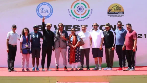 Shooters from STRA won three medals in 8th West Zone Shotgun Shooting competition