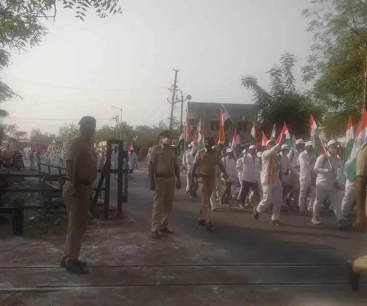 Various events organized for freedom march in Vadodara division of Western Railway