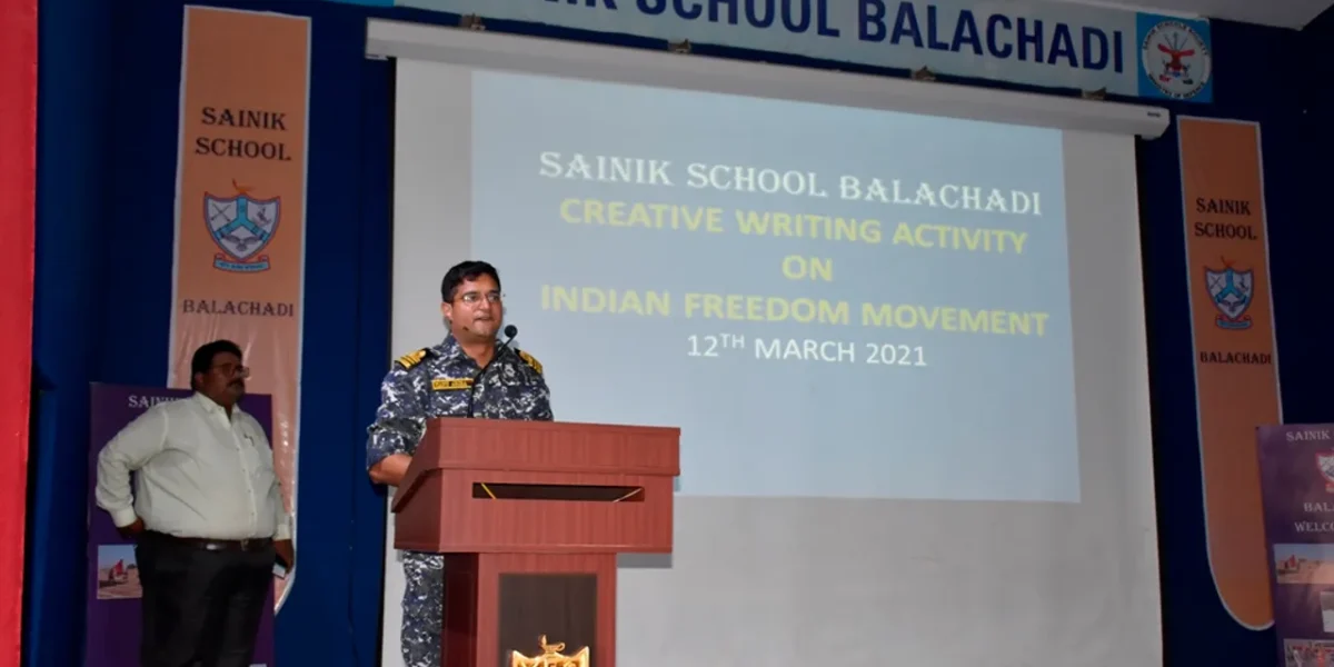 Sainik School Balachadi, Jamnagar celebrated Azadi ka Amrut Mahotsav