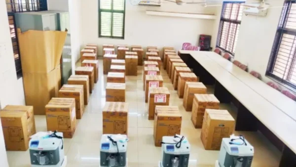 50 Oxygen Concentrators provided at Community Health Centers and other Government Covid Centers in Vadodara District