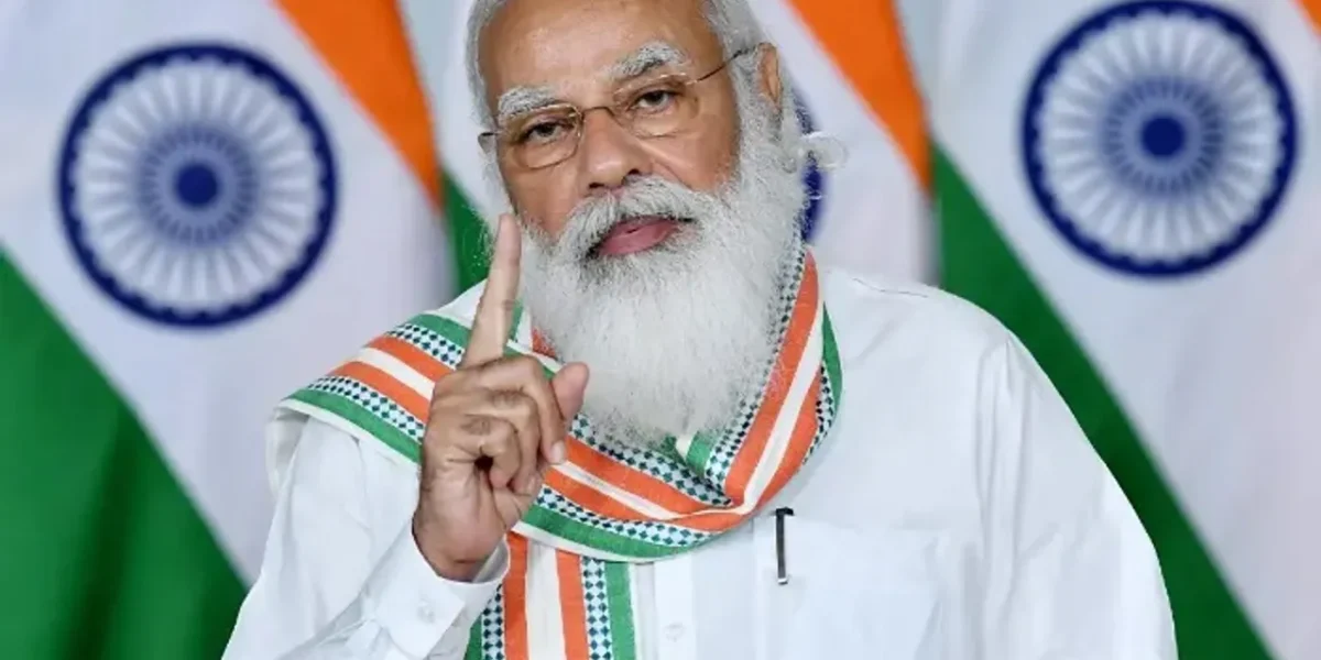 PM Modi greets people on occasion of Poyla Boishak