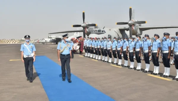 Air Marshal SK Ghotia, Air Officer Commanding-in-Chief, SWAC visited Air Force Station Vadodara