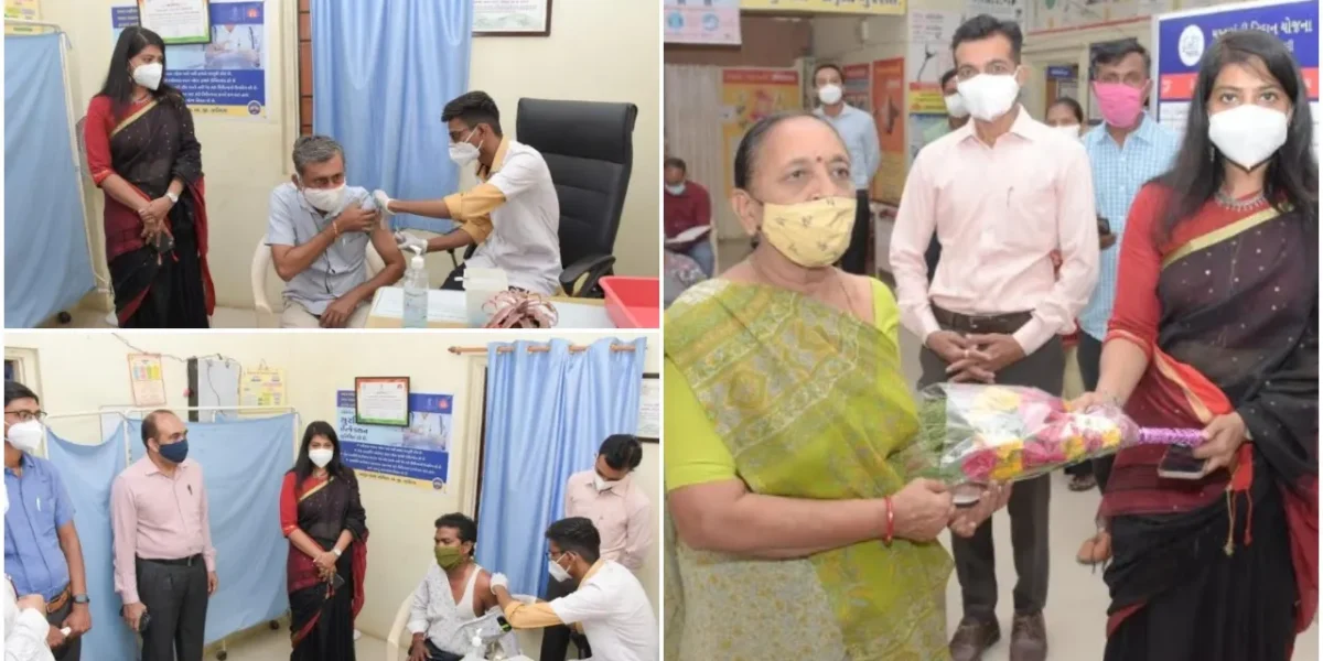 Start of vaccination for citizens above 45 years of age in Vadodara