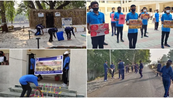 NCC cadets of Gujarat directorate observes Jallianwala Remembrance Day