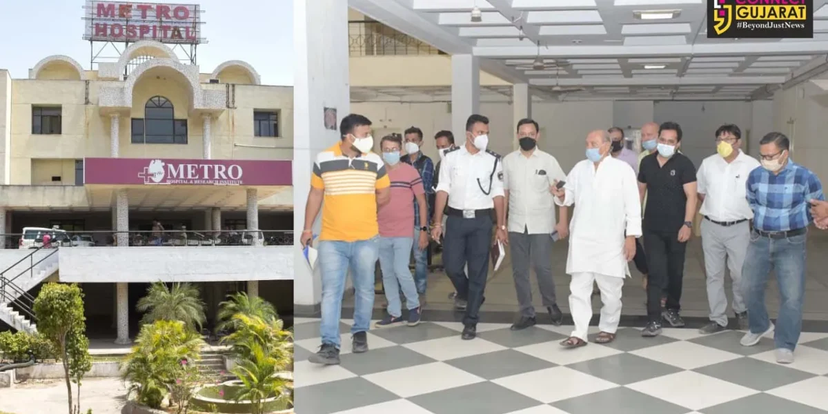 30-bed covid treatment facility will set up at Metro Hospital in the primary phase