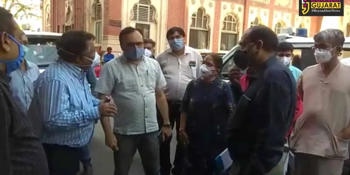 OSD gave guidance to strengthen the system of OPD and coordination with patients in Sayaji Hospital