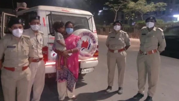 Vadodara She team unite three old child with parents