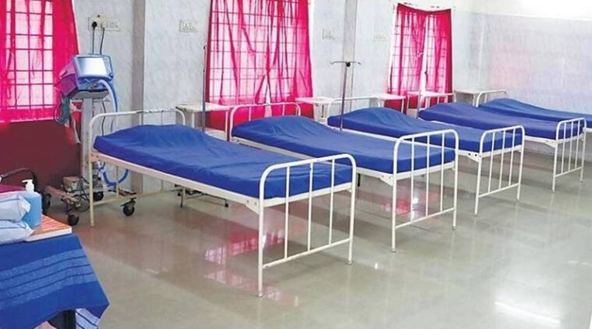 75 bed Covid Care Centre started inside Vrajdham Adhyatmik Sankul in Manjalpur area of Vadodara