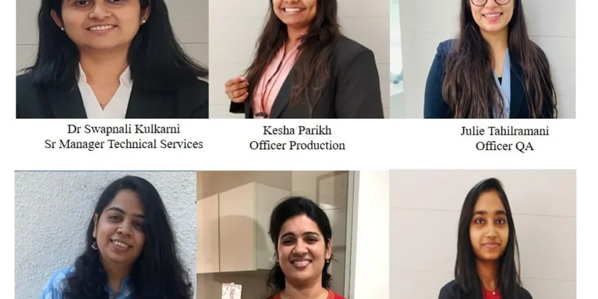 New age women handles the most important RTPCR test kit production in a company in Vadodara