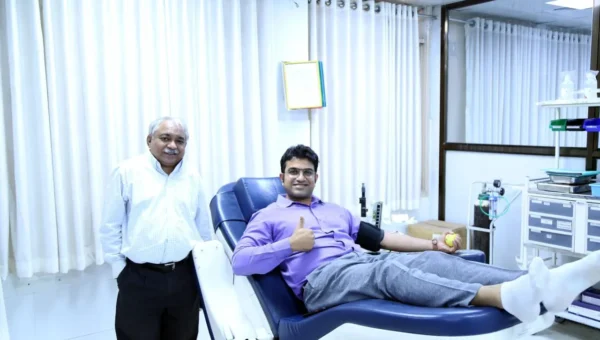 Parul university director donate plasma for covid antibodies