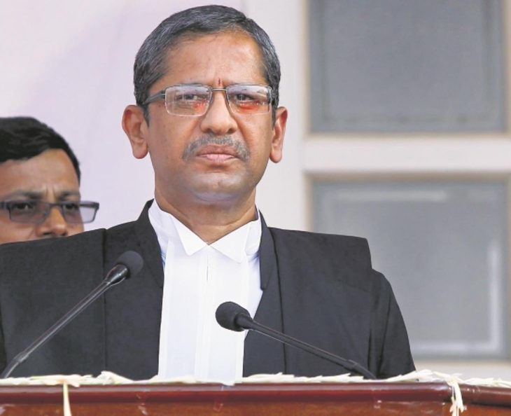 Justice NV Ramana takes oath as 48th Chief Justice of India