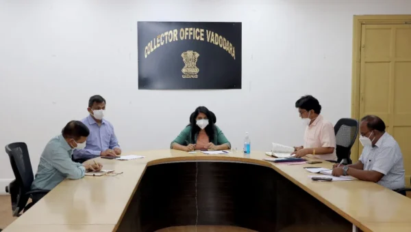 Vadodara District Collector conducts online review of covid and health situation in the talukas