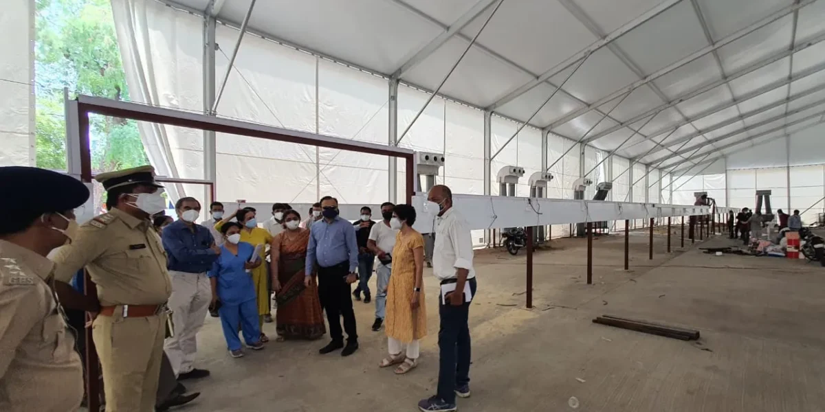 250 bed Quick Response Treatment centre to start at Gotri