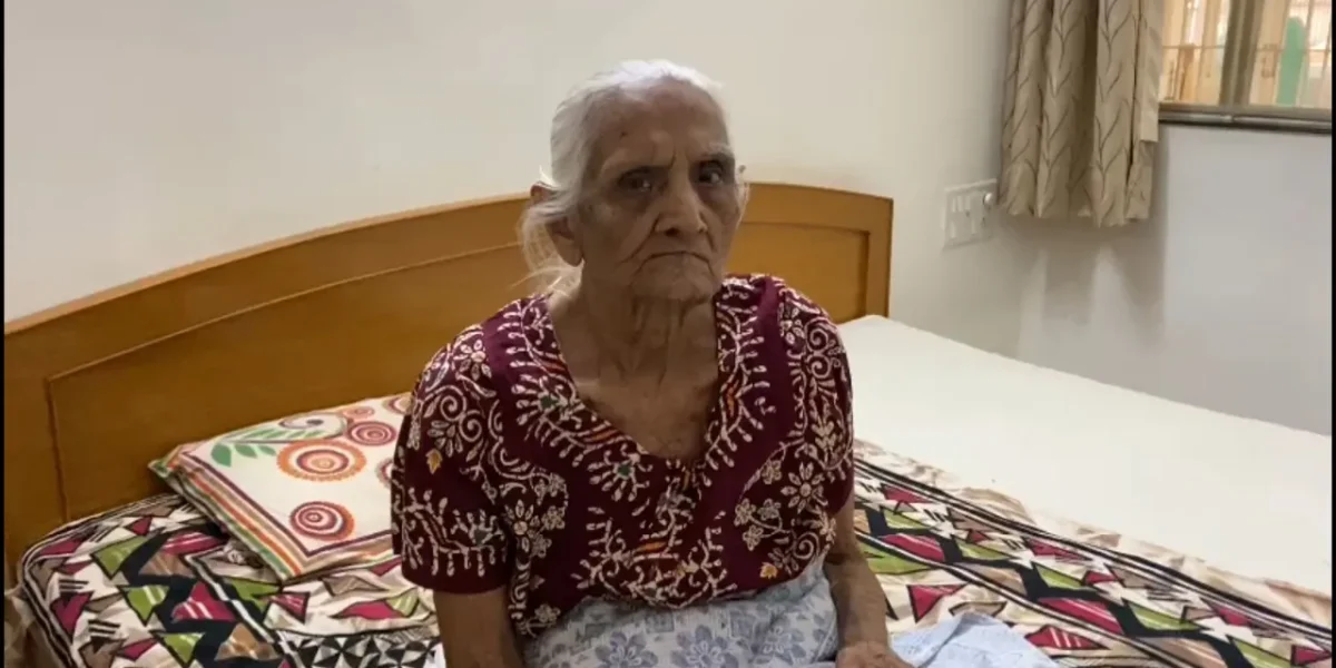 95 year old Corona fighter Savita Ba