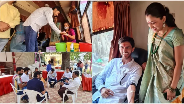 Unique initiative by newlyweds in Vadodara to prevent transmission of corona