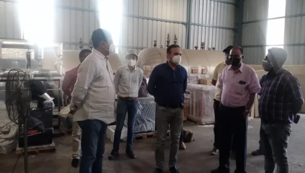 OSD visited Oxygen plants manufacturing company using PSA technology