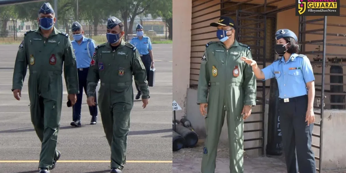 Air Officer Commanding-in-Chief, South Western Air Command visit Air Force Station Jodhpur and Jaisalmer