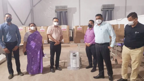 ABB donated 10 Oxygen Concentrators to Gotri Hospital