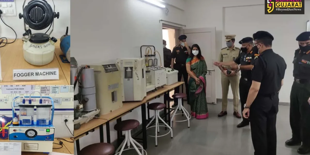 Telephonic equipment helpline of EME school became useful in corona treatment