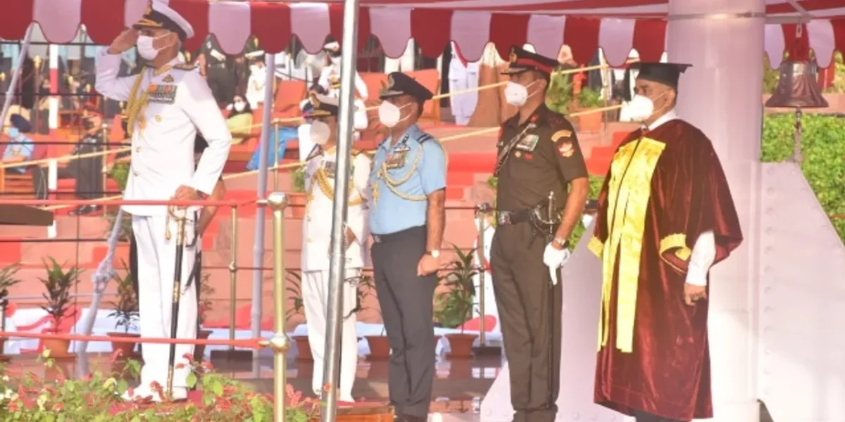 Passing out parade of 140th NDA course, spring term 2021