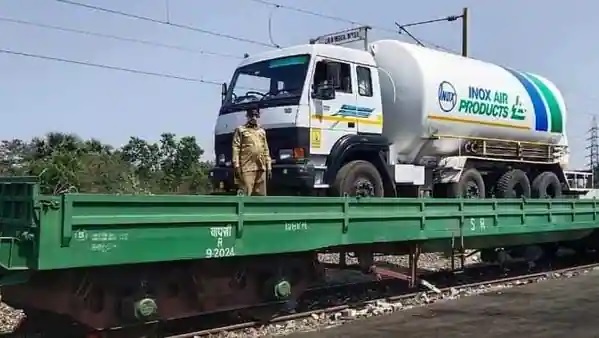 Indian Railways delivers over 2,500 MT of liquid medical oxygen to various states