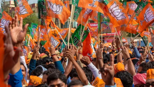 BJP protest in Vadodara over post poll violence incidents in West Bengal