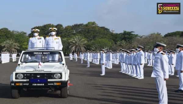 Commodore Gautam Marwaha takes over the command of INS Valsura