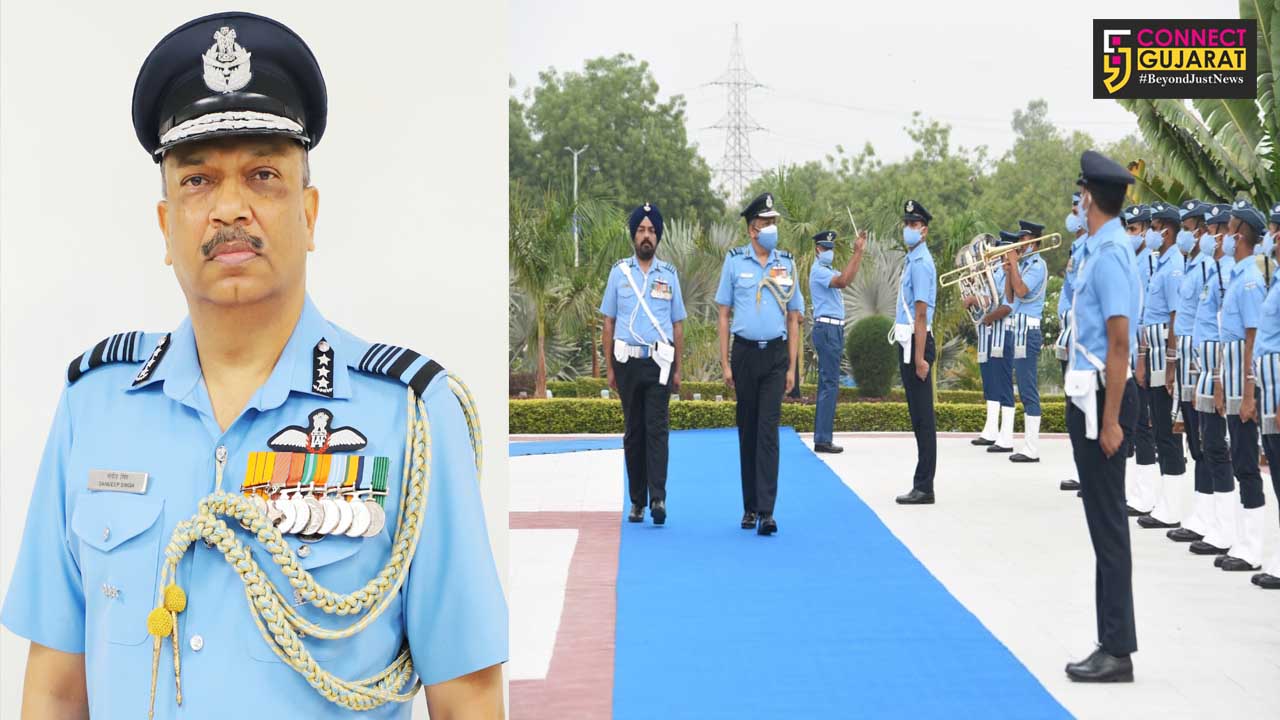 Air Marshal Sandeep Singh takes over the command as AOC-in-C SWAC