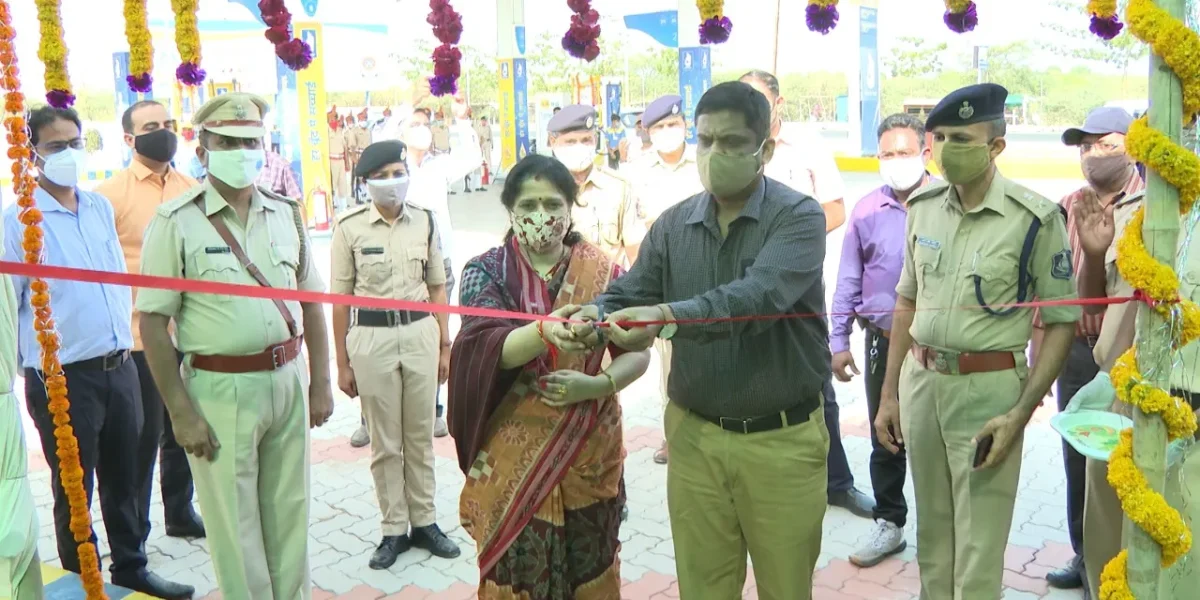 ADG of Jails inaugurated temporary showroom at Danteshwar Prisoner Welfare Fund Patrol Station in Vadodara
