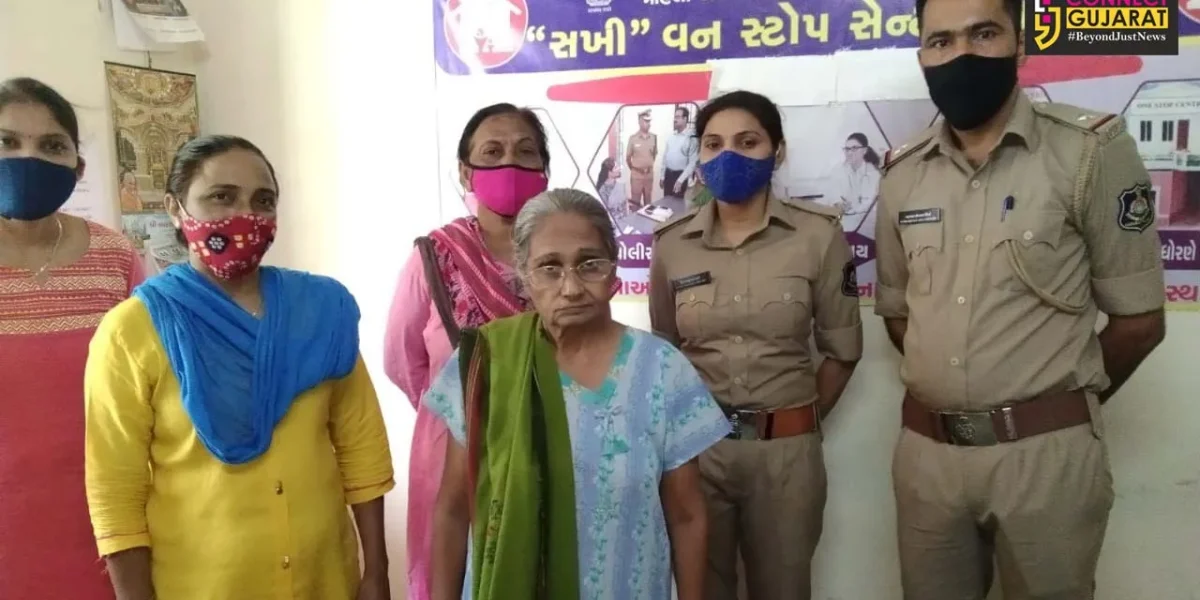 Vadodara Fategunj She team help senior citizen to get shelter and care