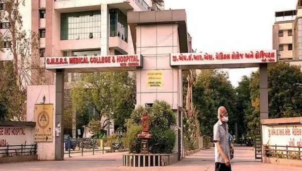 Medical professors of GMERS Vadodara, went on strike from 11 May