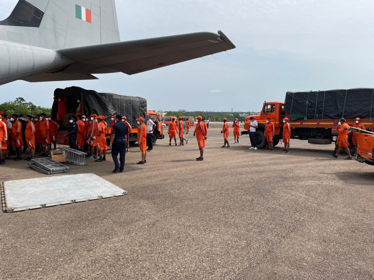IAF airlifted NDRF teams and tonnes of cargo as preparation for cyclone Tauktae