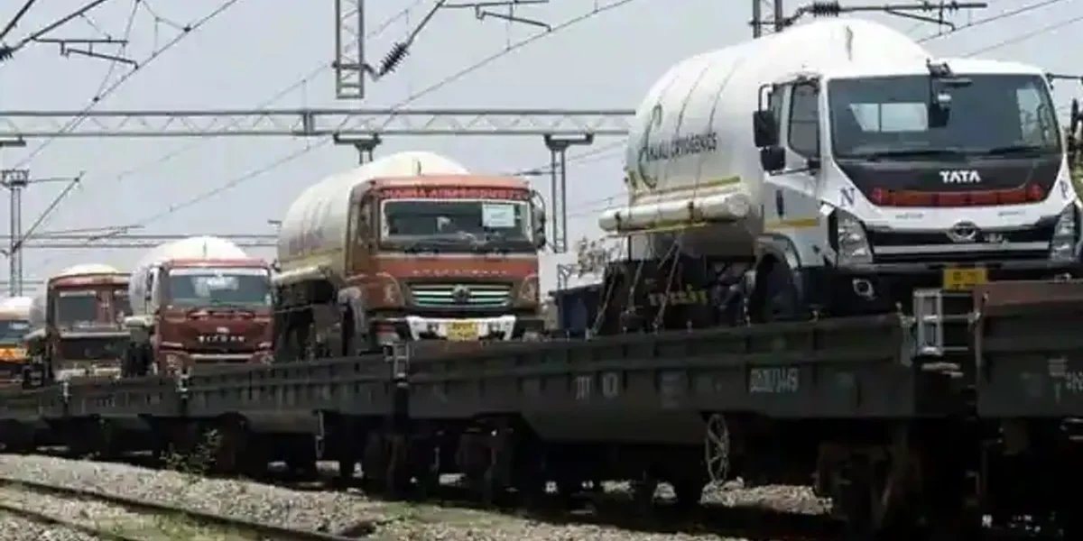 Railways delivers 14,500 MT of liquid medical oxygen so far