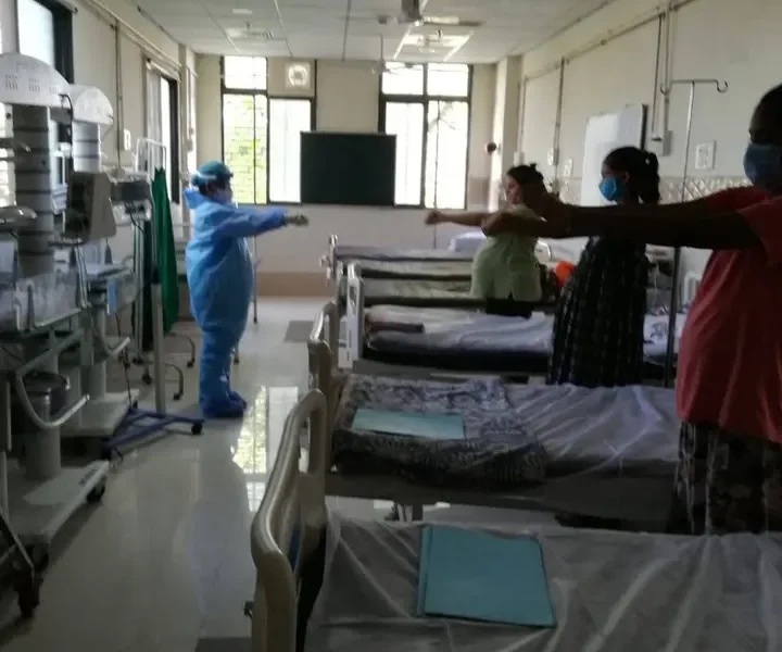 Notable contribution by SSG hospital in saving lives of pregnant women in corona crisis