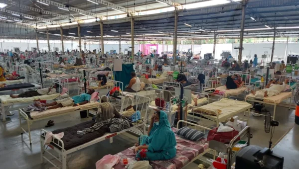 1202 Covid patients admitted in one month at the extension facility of Gotri Hospital in Atalara Vadodara